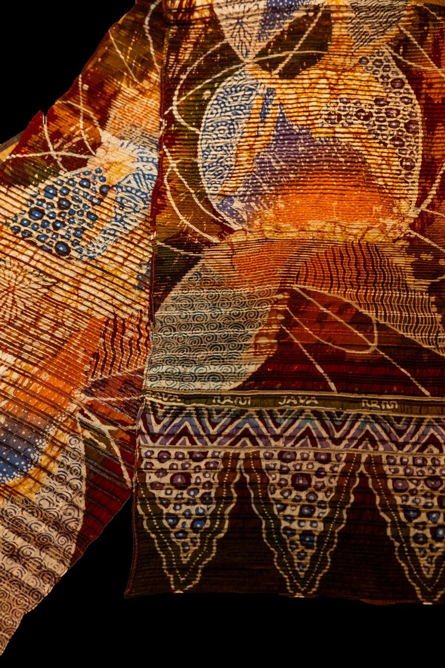 Tessuti: Batik Tulis auf strukturierter Seide – Nuovo (secondo la descrizione) da Romanshorn venduto da ras_b6lp 3
