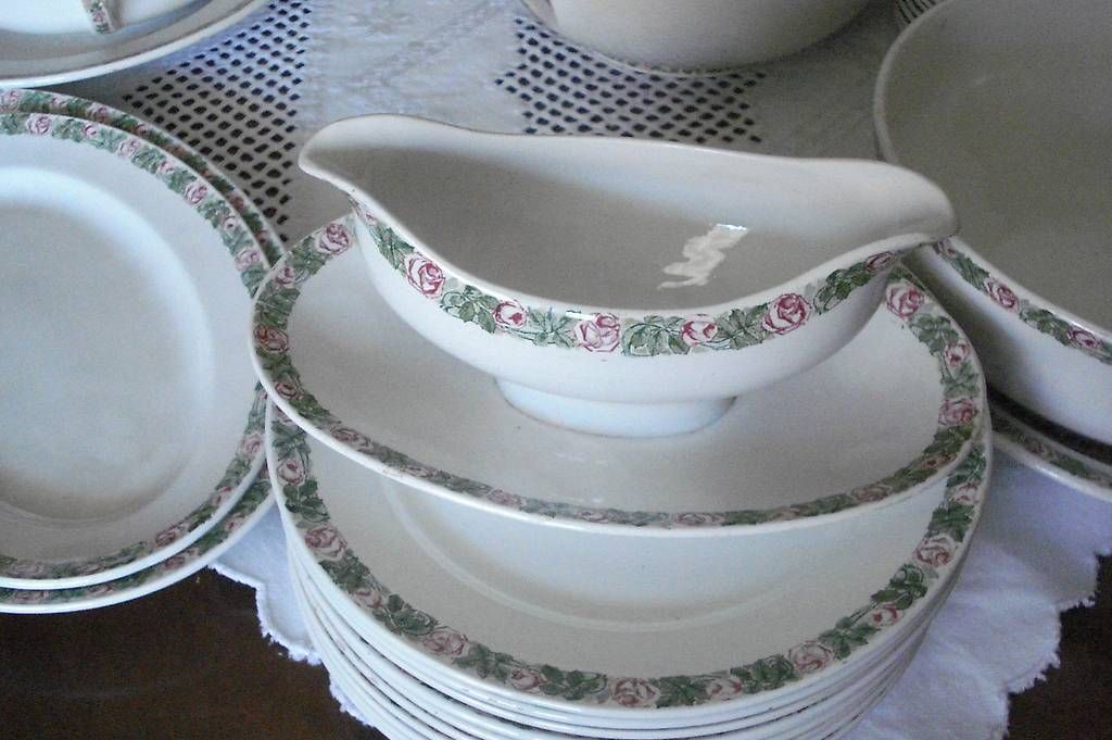 Set di piatti:  diner sarguemines 1875-1900 – Usato da St-Barthélemy VD venduto da meal83 3