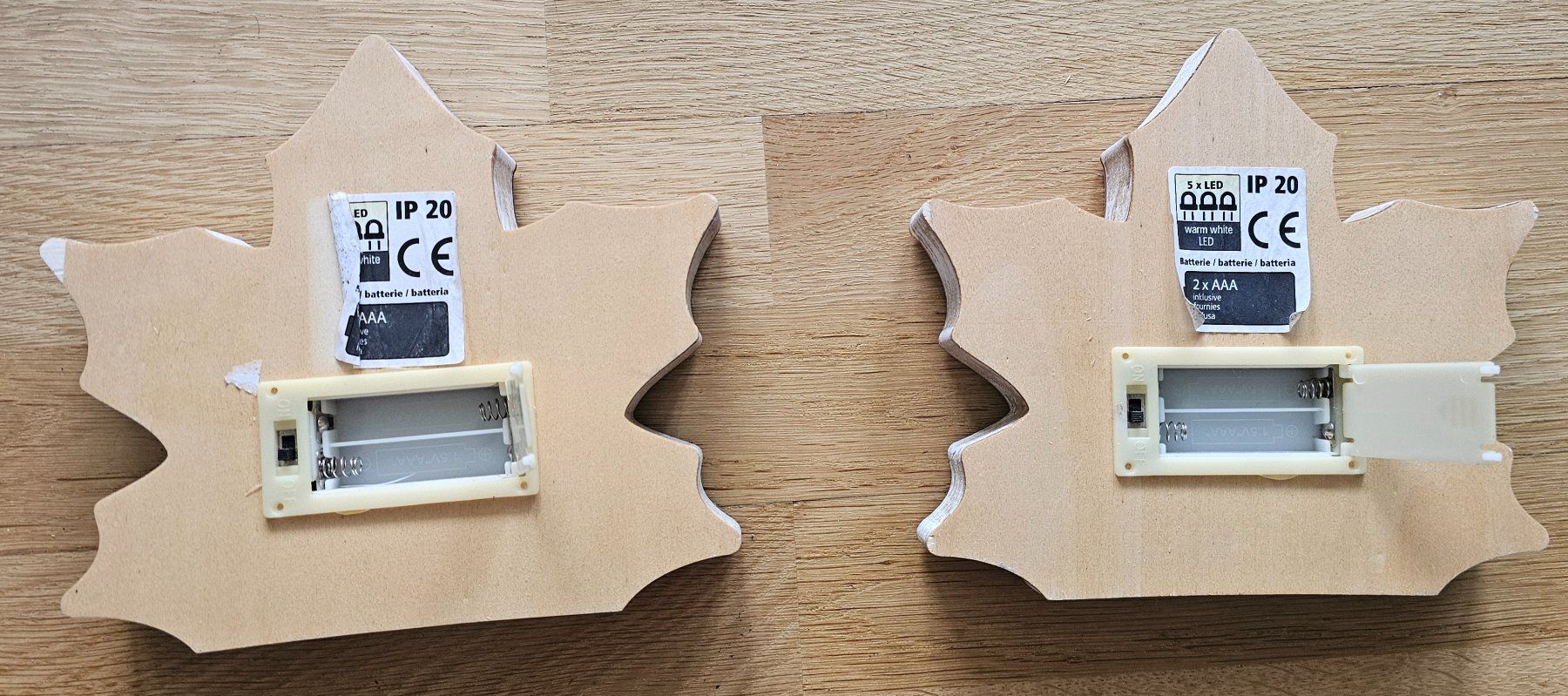 Alle Dekorationen: Deux décorations automnales en bois – Gebraucht aus Court von Jovi2 7