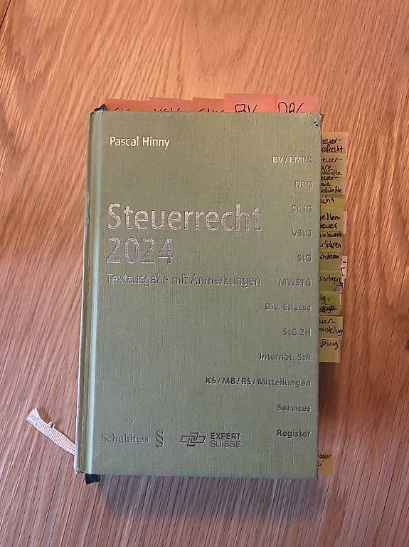 Libri: Steuerrecht 2024, Hinny Pascal – Usato da Zürich venduto da sop_9zgg