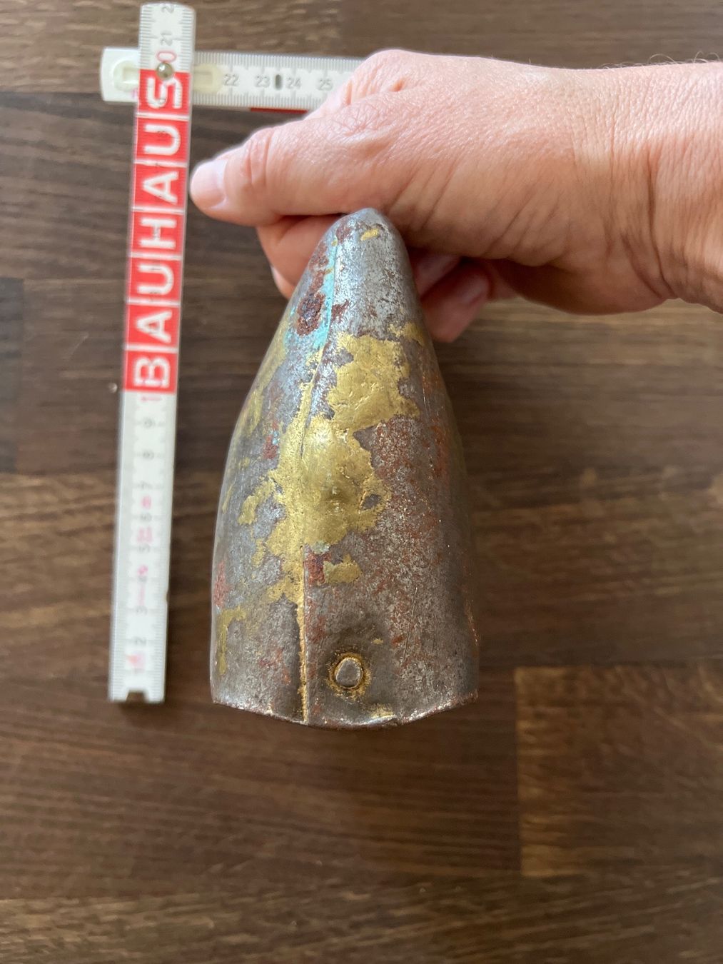 Campanacci mucche: antike Treichel, 11 cm hoch – Usato da Mols venduto da AgaJ 2