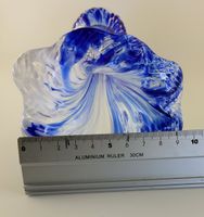 Glasstar Bohemia Kunstglasvase blau 33,5 cm Neuware