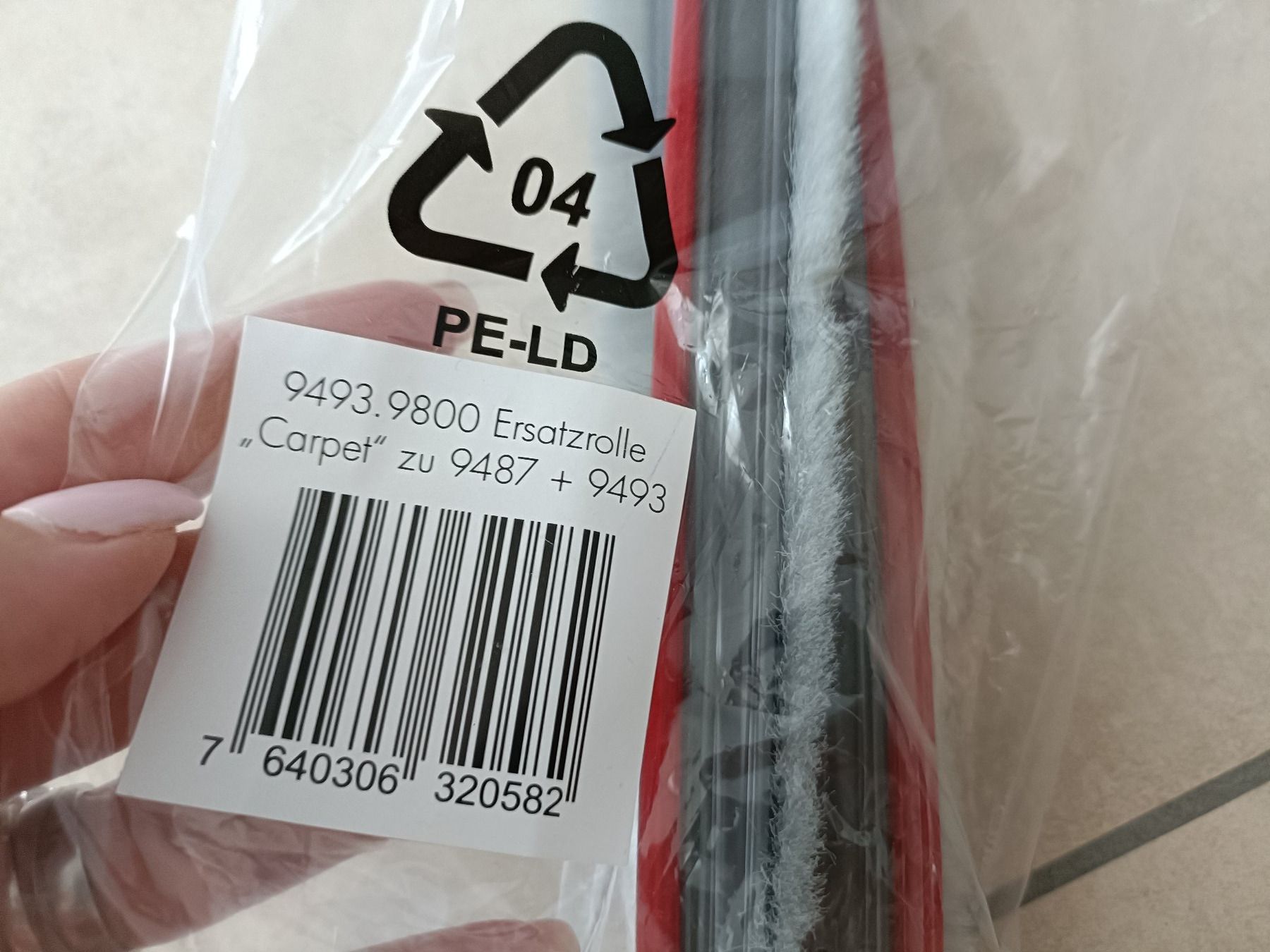 Trisa Aspirapolveri & Accessori: Trisa Ersatzrolle "Carpet" zu 9487 + 9493 – Nuovo e nell'imballaggio originale da Rickenbach b. Wil venduto da Kth_v8 1