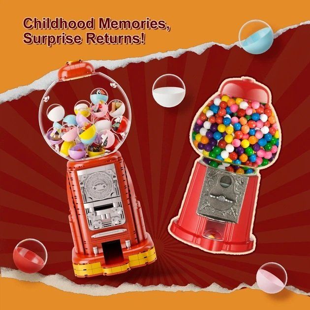 Lego Kit di costruzioni: Jeu de construction Original-Retro Series Gumball Machine – Nuovo e nell'imballaggio originale da St-Imier venduto da ATTAKSHOP 2