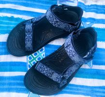 Teva Trekking-Sandalen Gr. 37 jeans Meer blau schwarz