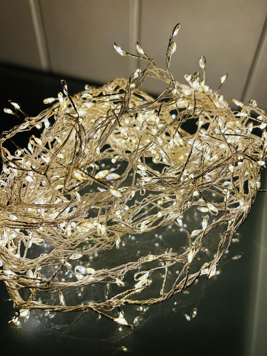 Ghirlande e barre luminose: Weihnachtsbeleuchtung Lichterkette 4,8 Meter – Usato da Gunten venduto da starfish3 5