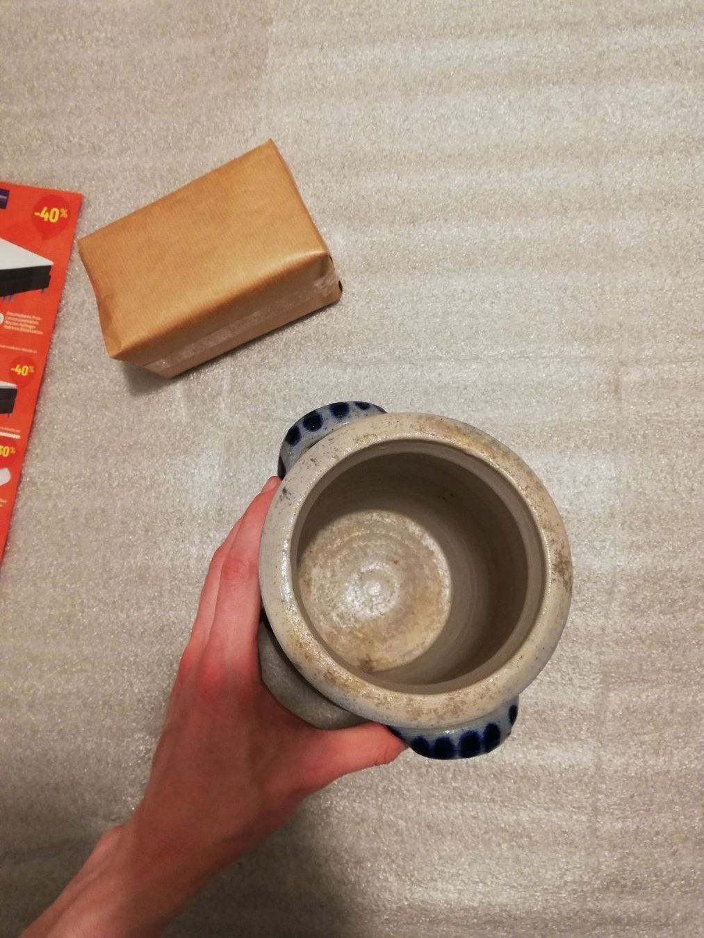 Vasi & Recipienti: Vase / Topf mit Malereien – Usato da Zuerich venduto da lichti 5