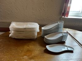 25 Fischteller von hulu ca 35 cm breit