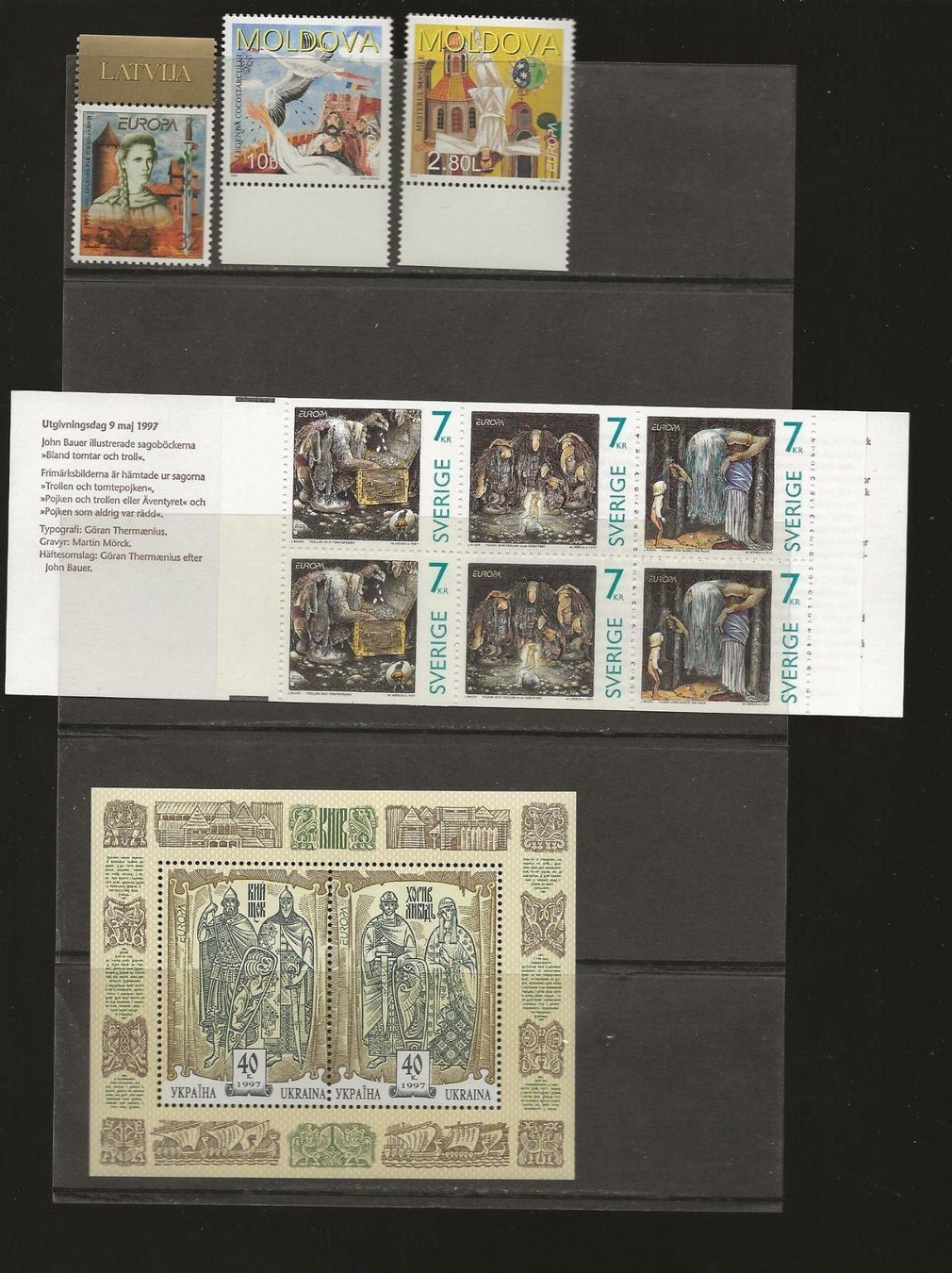 Tous les timbres: Europa Lot année1997 ** – Neuf (Voir description) à Sion par PierreP01 5