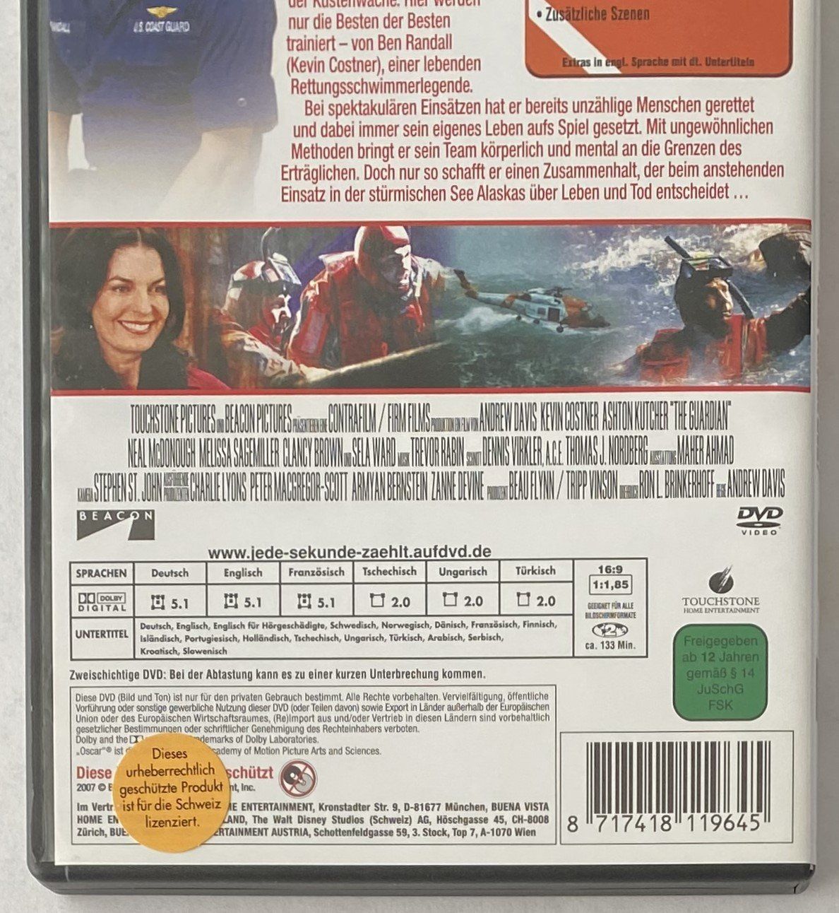 Alle DVDs: Jede Sekunde zählt, The Guardian – Gebraucht aus Flums von Asquillo 3
