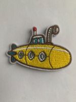 Yellow Submarine Patch Badge, Bügelbild