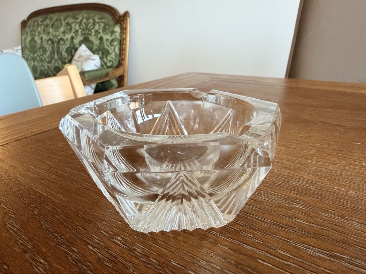 Portacenere: Crystal Ashtray - Heavy & Elegant Design! – Usato da Gockhausen venduto da van_82kh 1