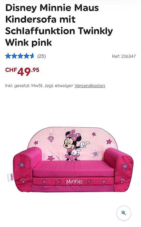 Sofas: Spielsofa Mini Mouse – Gebraucht aus Pratteln von Ello92 1