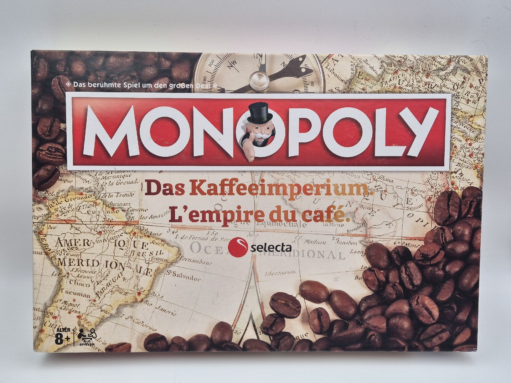 Spiele: Monopoly Selecta Kaffee-Edition – Gebraucht aus Ettiswil von beekeper13