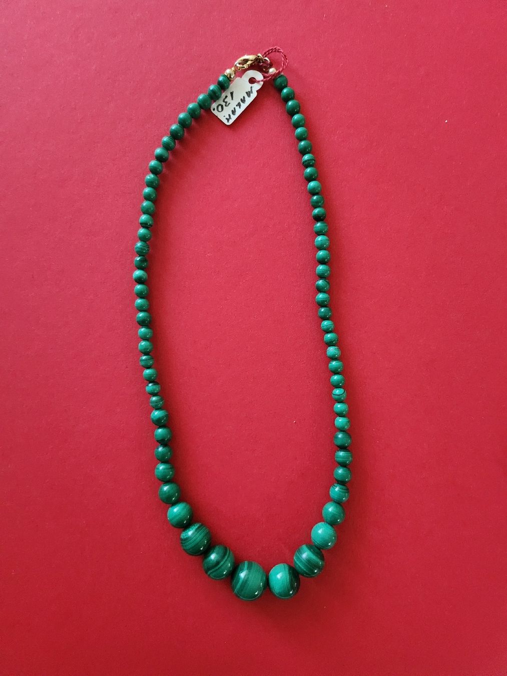 Catenine: collier en malachite – Usato da Evilard venduto da Dario_G14cu
