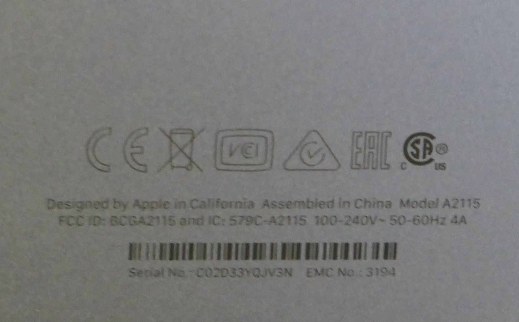 Apple PCs: iMAC APPLE A2115 - MAC-038 – Gebraucht aus Münchenstein von VSPBL-Verkauf 6