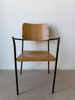 Designer Stühle Habitat 3x (Christian Ghion) – Holz & Schwar