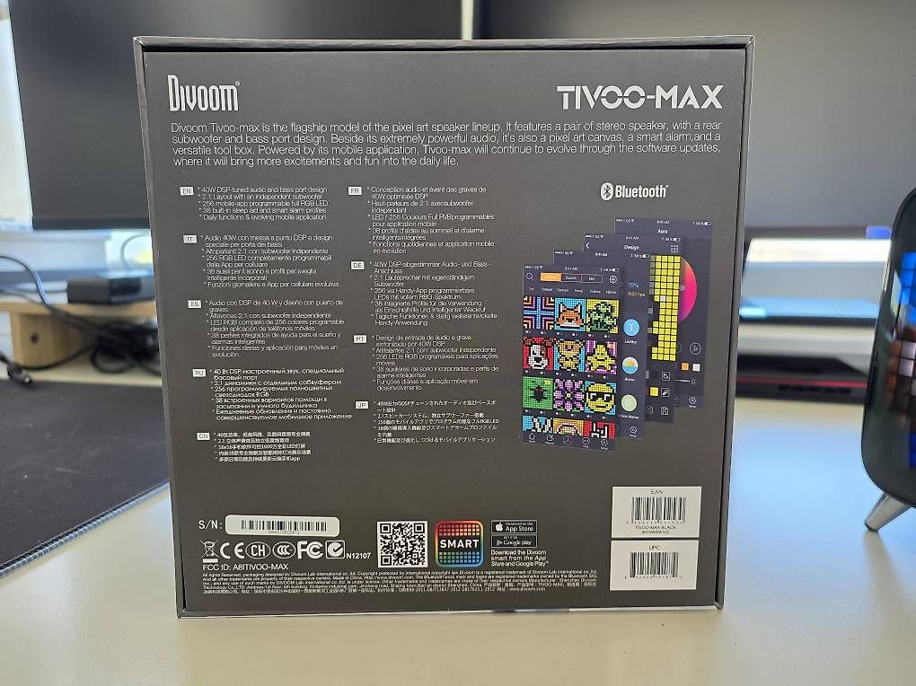 Divoom Casse acustiche: Divoom Tivoo-Max 2.1 Bluetooth Speaker – Usato da Buchs SG venduto da Macor88 3