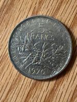 Französische 5 Francs Münze 1970