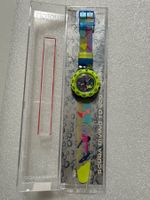 Swatch* Scuba* SDN105 * OVER THE WAVE * NEU*Ungetragen*1993*