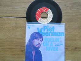 Piet Veerman - Rollin' On A River - Single Vinyl Top!