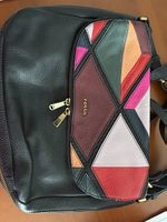 Leder Tasche Fossil 