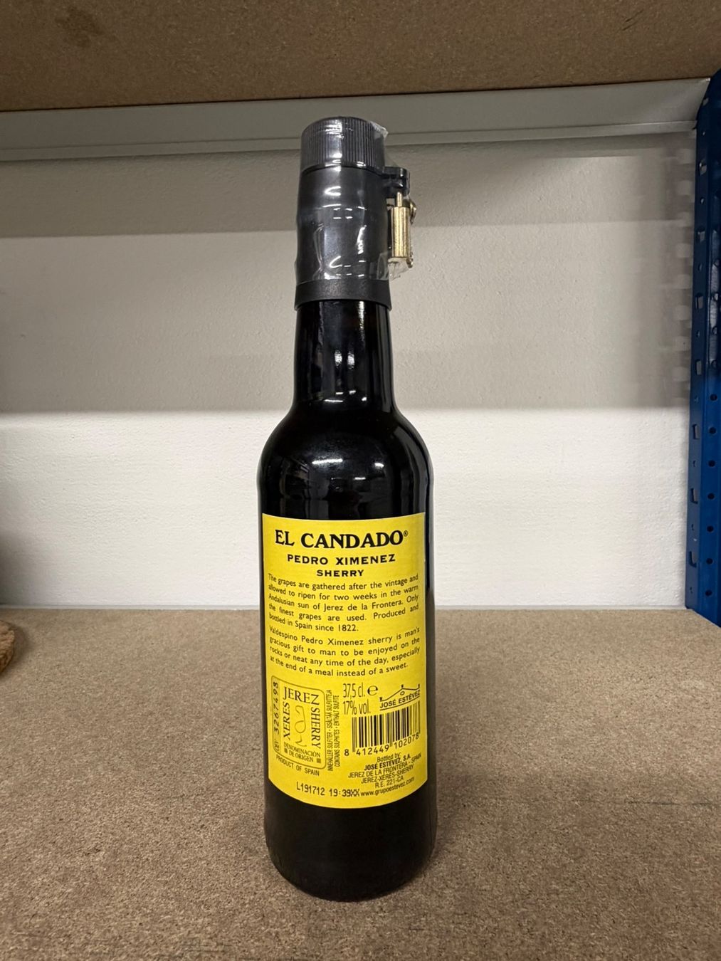 Bevande alcoliche: El Candado Sherry – Nuovo e nell'imballaggio originale da Schlossrued venduto da Meier-Al 1