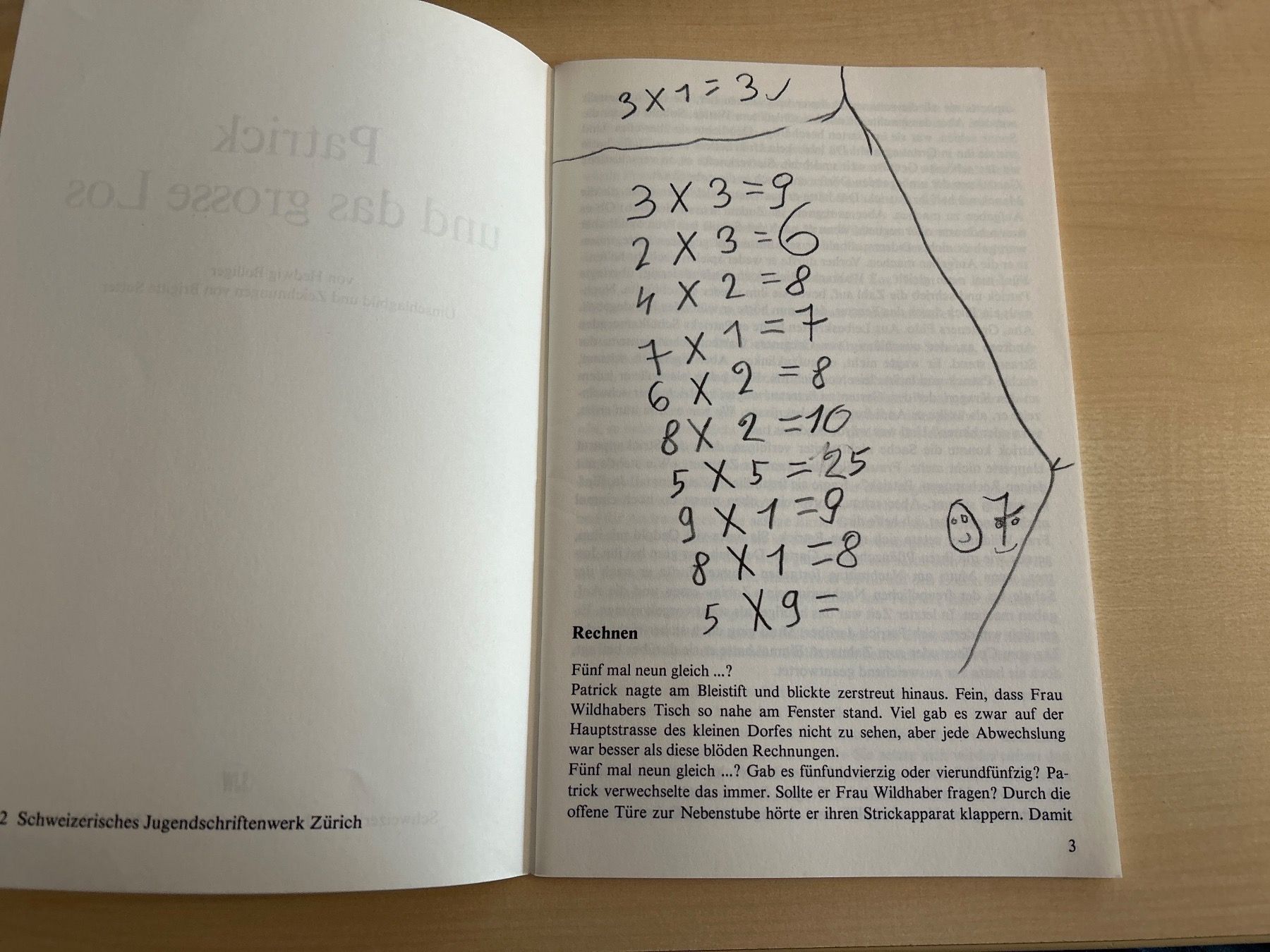 Libri: Patrick und das grosse Los, Hedwig Bolliger, SJW Heft 1982 – Usato da Aarau venduto da R-O-G-E-R 3