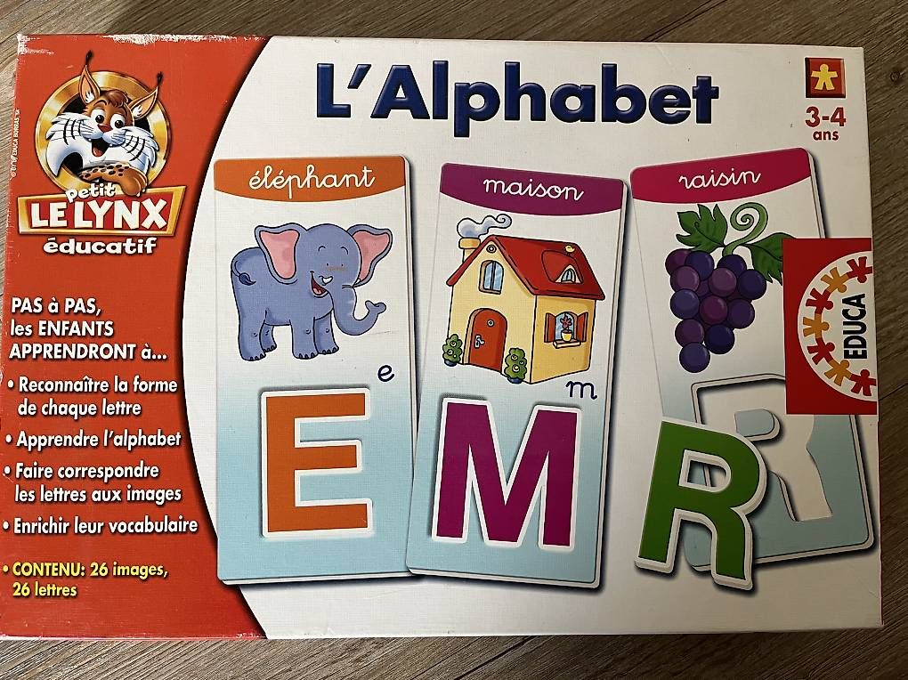 Spiele: L'alphabet  – Gebraucht aus Yverdon-les-Bains von car_xd5s