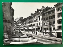 Brugg - Pestalozzi-Haus - Oldtimer - belebt
