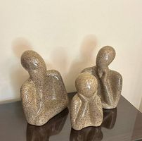 Sculpture décorative "Les Penseurs"  Artisanat égyptien