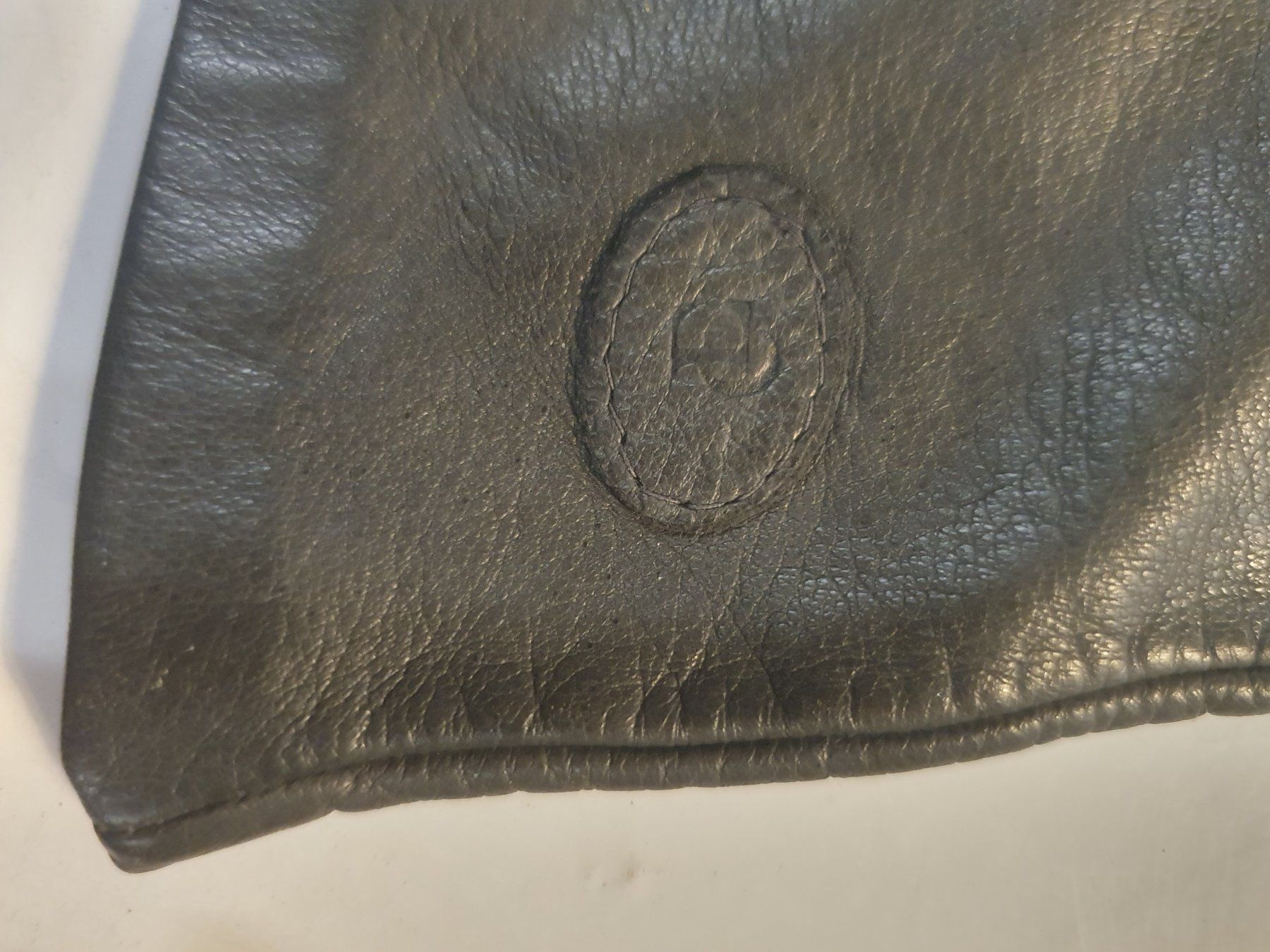 Guanti & manicotti: Damenhandschuhe Leder grau grösse 7 – Usato da Zürich venduto da loosebone 3