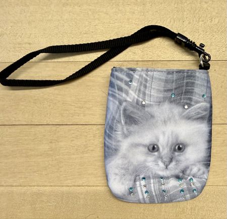 Slim-Bags Täschli mit Katzenmotiv, neuwertig, Top Zustand!