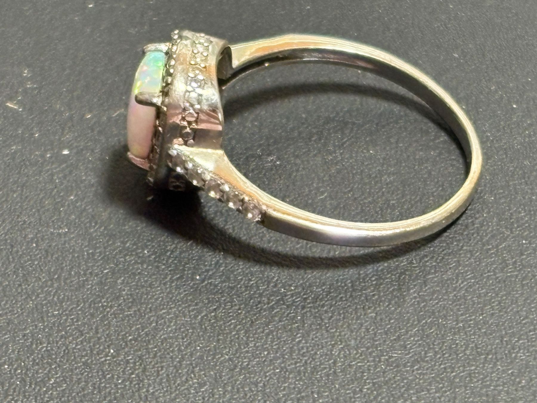 Anelli: Wunderbarer OPALRING 925 Silber Gr. 16 – Usato da St. Peterzell venduto da verena40 2