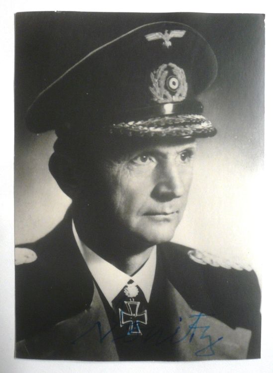 Karl DÖNITZ Grossadmiral, Foto mit Unterschrift (Gebraucht) in ...