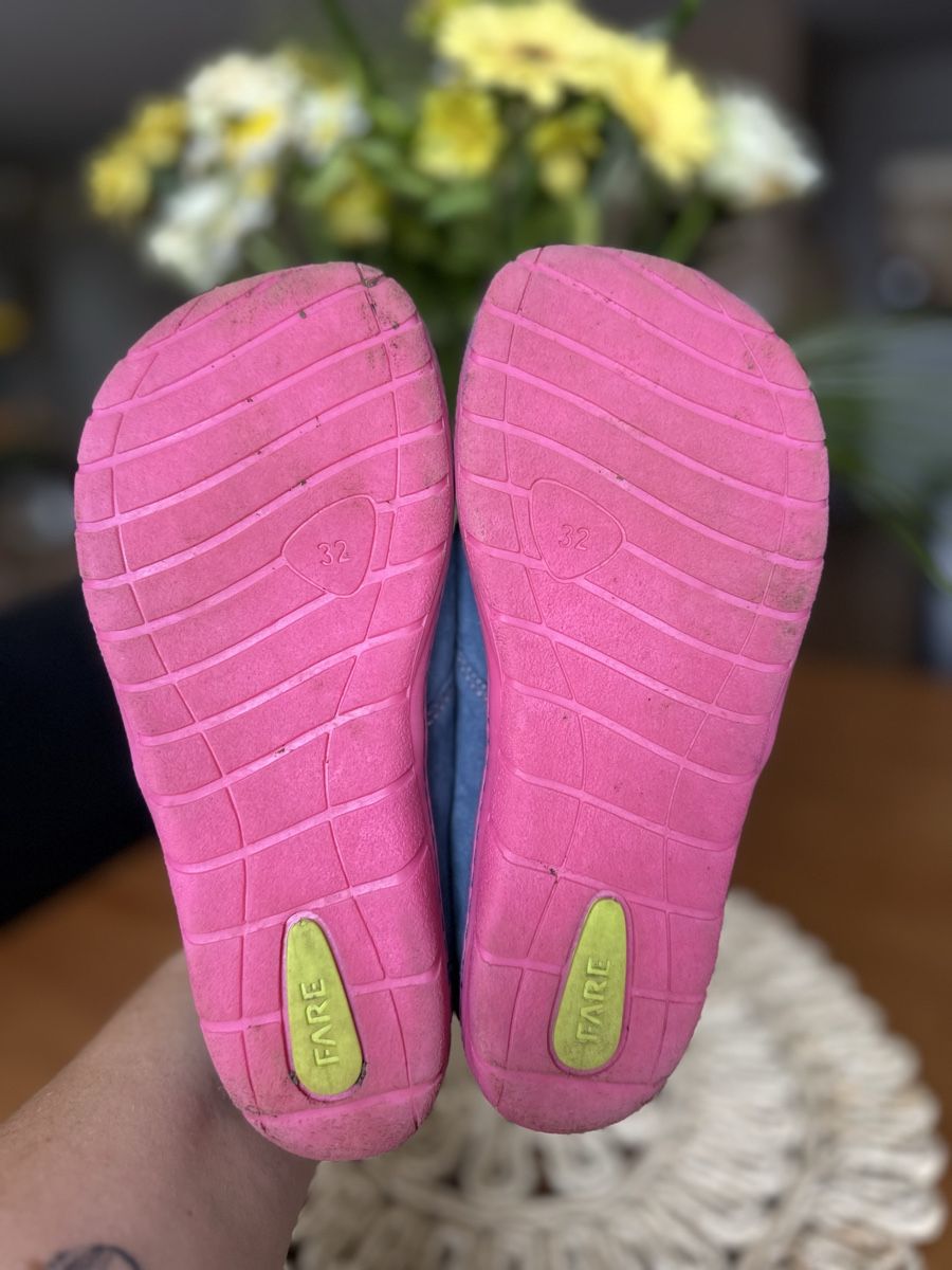 Schuhe für Jungen: FARE Barfussschuhe Gr. 32, blau-pink – Gebraucht aus Obfelden von dafae 2
