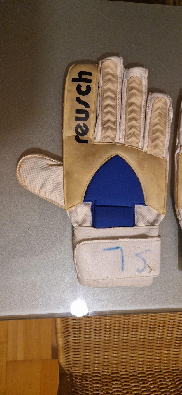 Stephan Lehmann Matchworn Goalie Handschuhe mit Autogramm (Gebraucht) in  Zrich fr CHF 90  mit Lieferung auf Ricardo kaufen