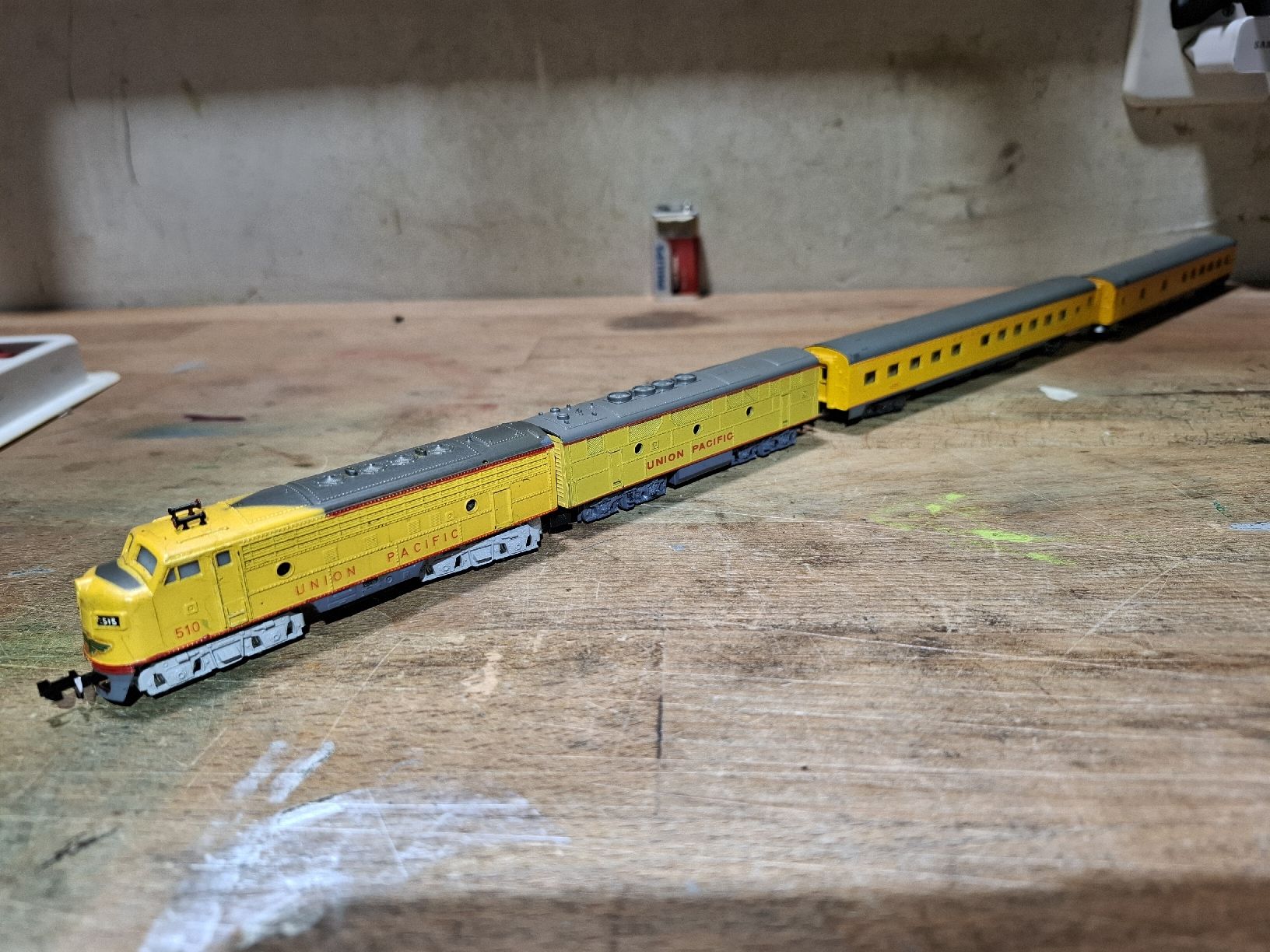 Modellini di ferrovie: Spur N Zug-Kombi Union Pacific – Usato da Flaach venduto da maniv6