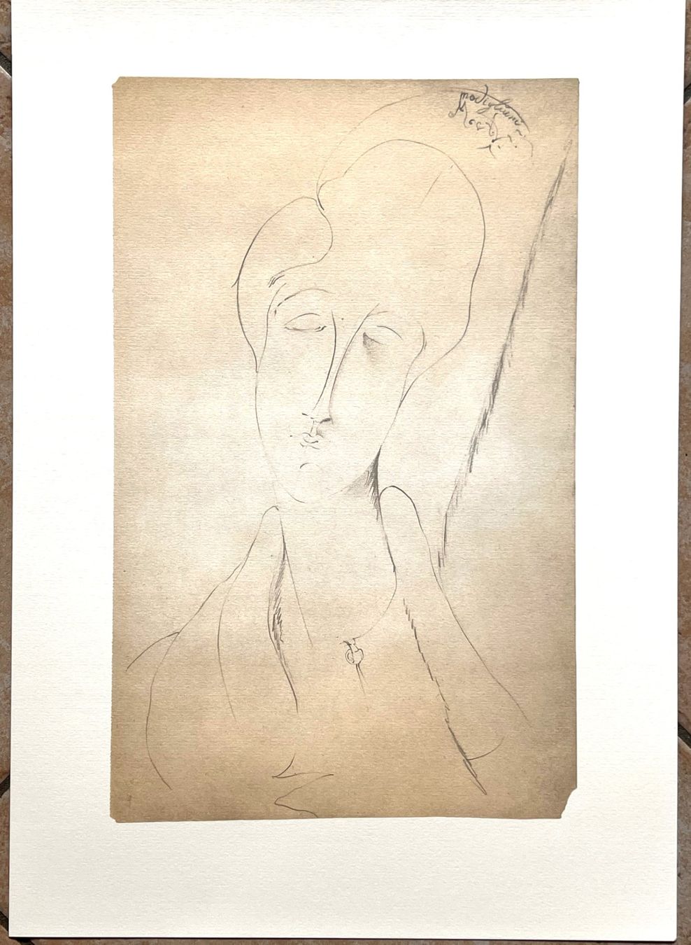 Grafica & Litografie: Amedeo Modigliani - Lithografie in limitierter Auflage – Usato da Ponte Tresa venduto da 11GalleriaAlterEgo11 5