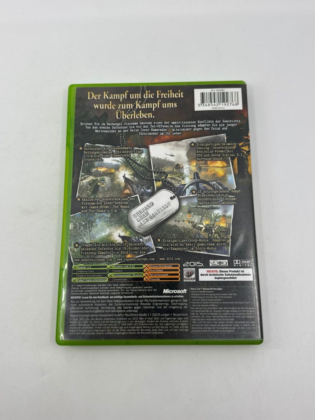 Giochi: Men of Valor (XBOX) – Usato da Herisau venduto da Seyashop1 2