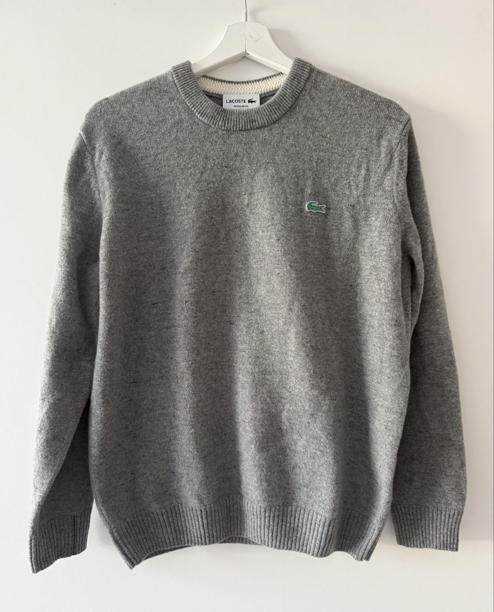 Lacoste Maglioni & Felpe: Lacoste Pullover grau neuwertig – Nuovo (secondo la descrizione) da Interlaken venduto da s.weg94 2