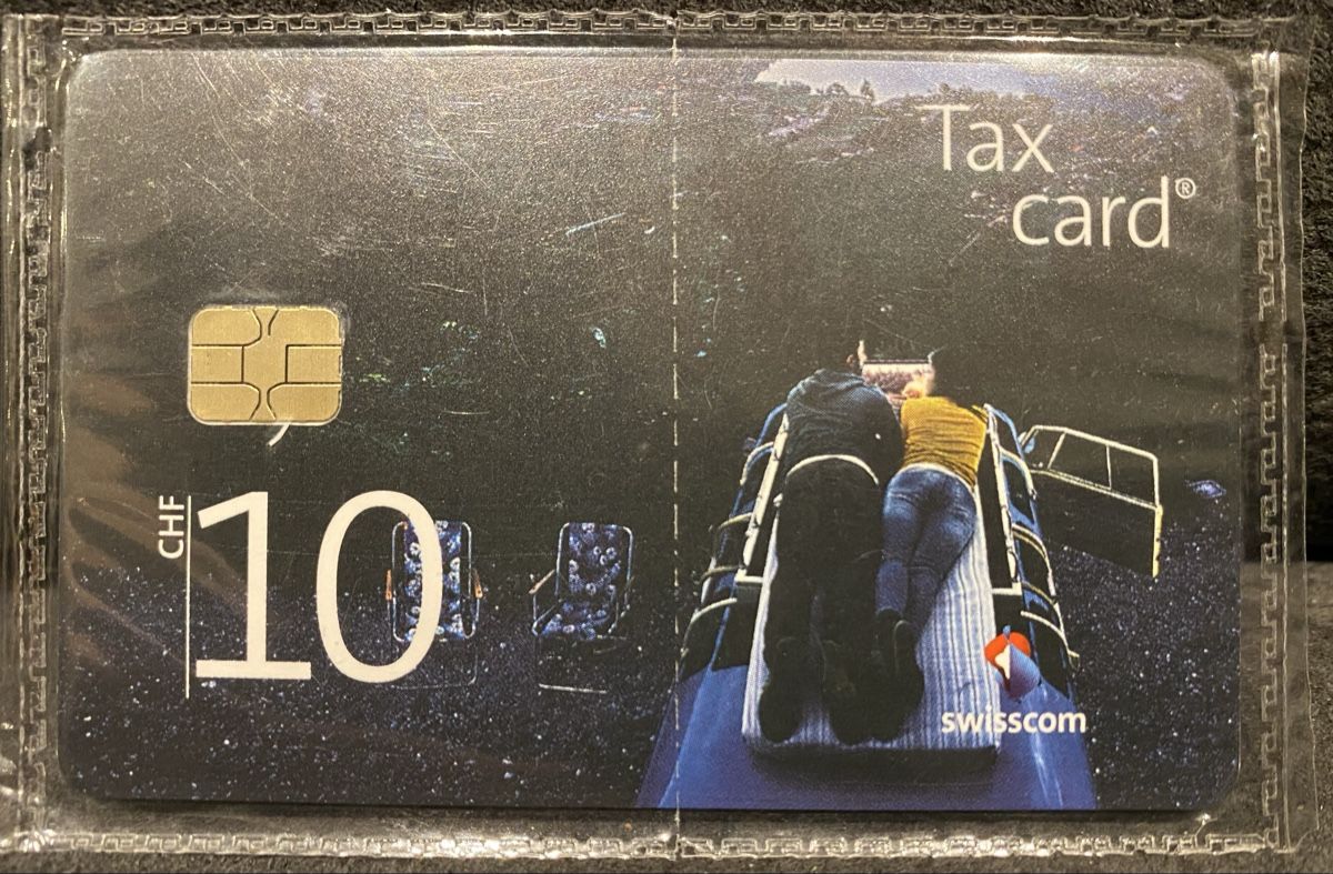 Cartes de téléphone: Taxcard neuve – Neuf avec emballage d'origine à Lausanne par babacard10