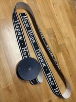 Elastik Textilband Russischer Schriftzug / Paris New York