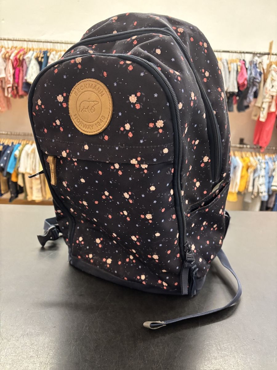 Borse & Zaini: Beckmann Rucksack Blumenprint – Usato da Büren an der Aare venduto da Nikito2001