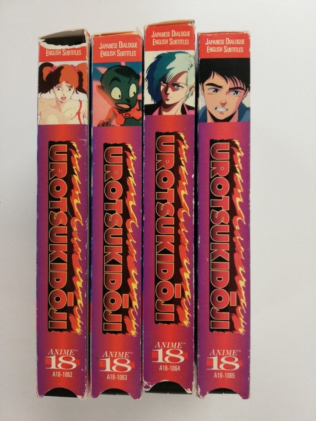 Alle VHS: Urotsukidoji OVA 2 bis 4 / VHS – Gebraucht aus St. Gallen von zorro_dc