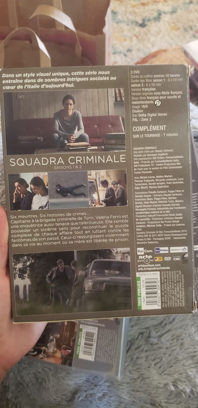 Tutti i DVDs: Squadra Criminale série  – Usato da Le Séchey venduto da Jill93 2