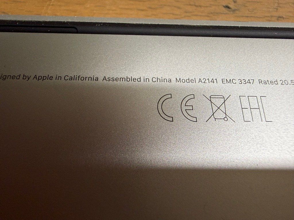 Apple Notebook: Apple MacBook Pro 16 i9 1TB SSD – Difettoso da Au SG venduto da bah_6f5w 2