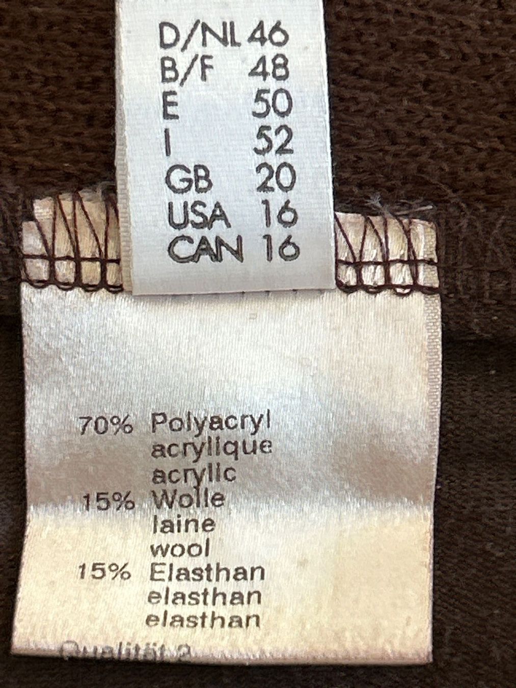 Rabe Giacche: Jacke braun von Rabe  Gr. 46 – Usato da Brunnen venduto da Nala2929 7