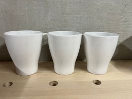 3er Set IKEA Kaffeetasse, Teetasse, Keramik, Top Zustand!