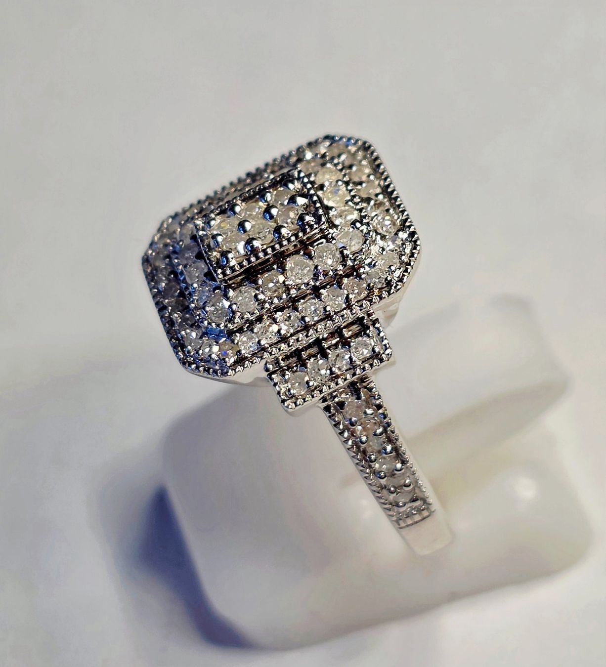 Anelli: Diamant Ring in Silber – Nuovo (secondo la descrizione) da Zürich venduto da Benedikt21 5